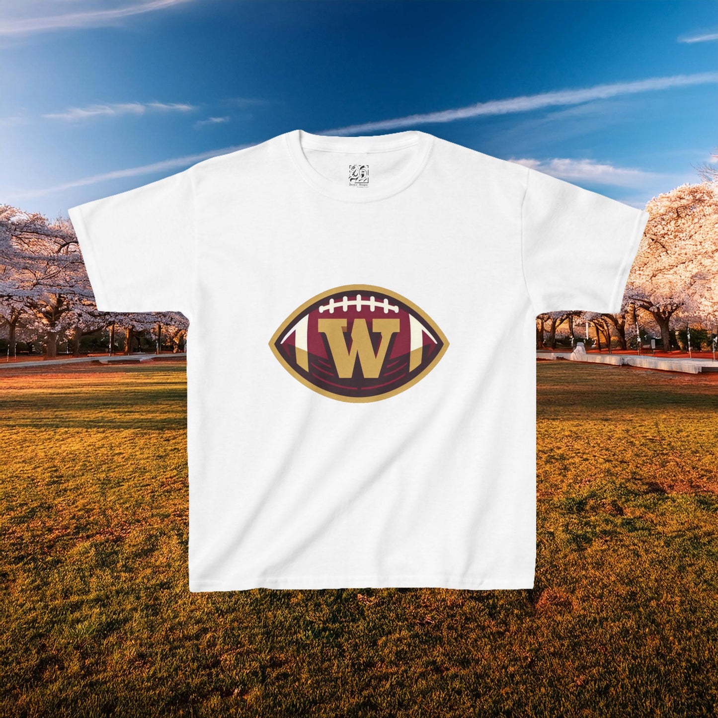 Washington Football Logo Kids Tee