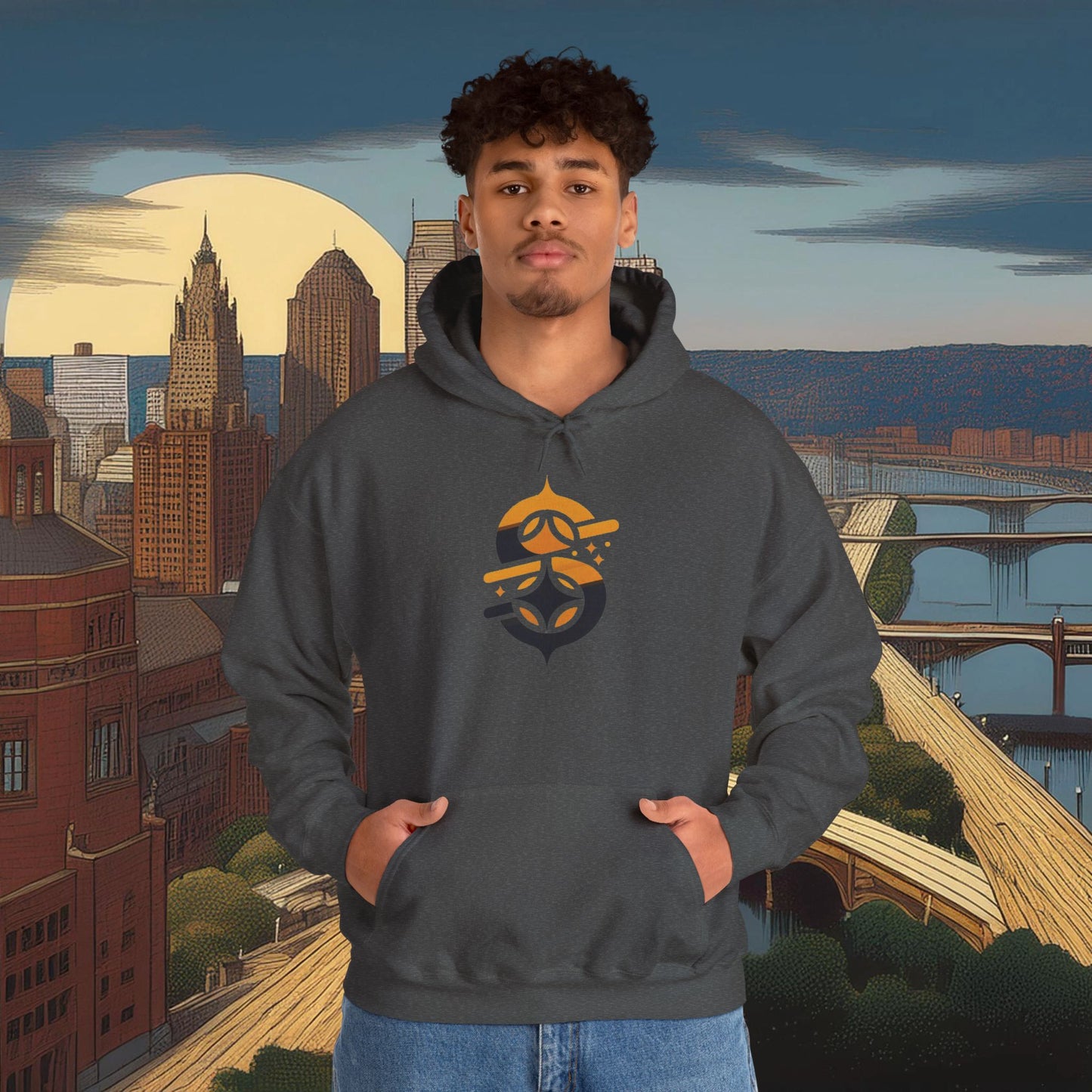 Pittsburgh Football Logo Hoodie