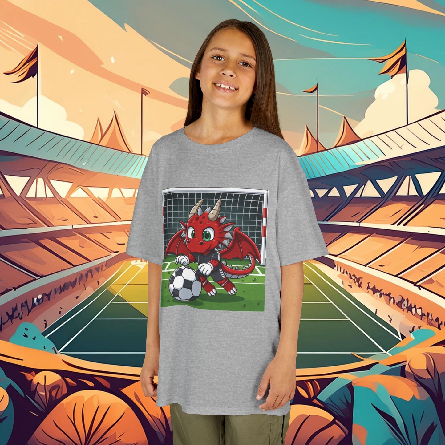 Wrexham Red Dragon Keeper Kids Tee