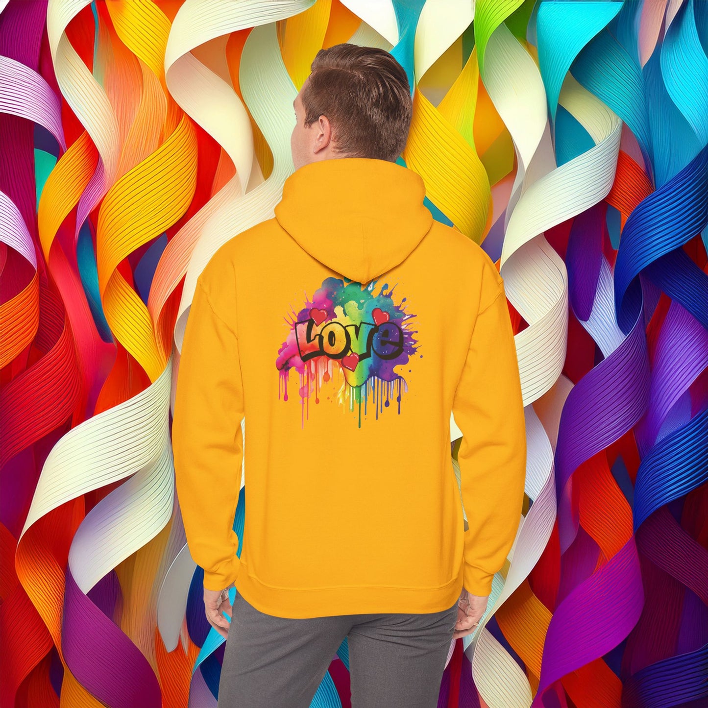 Love Color Bomb Hoodie