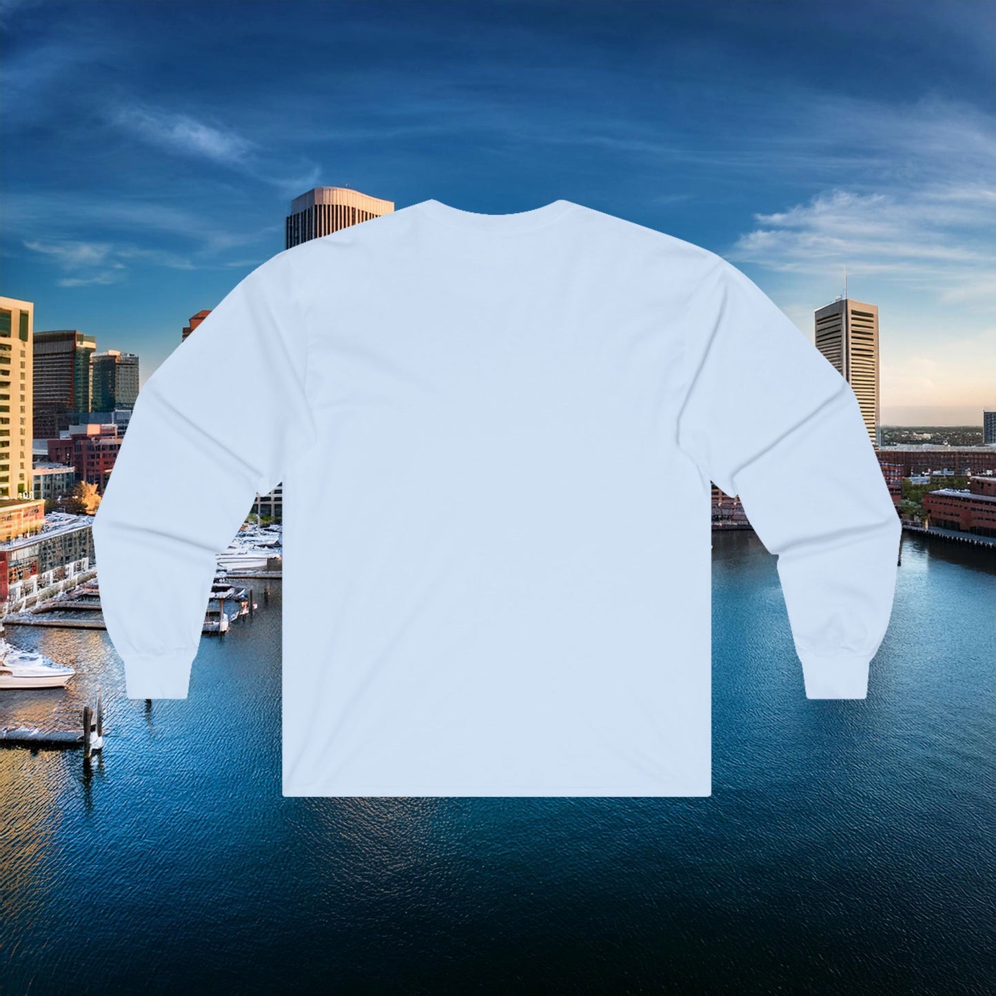 Baltimore Baseball Crest Long Sleeve Tee