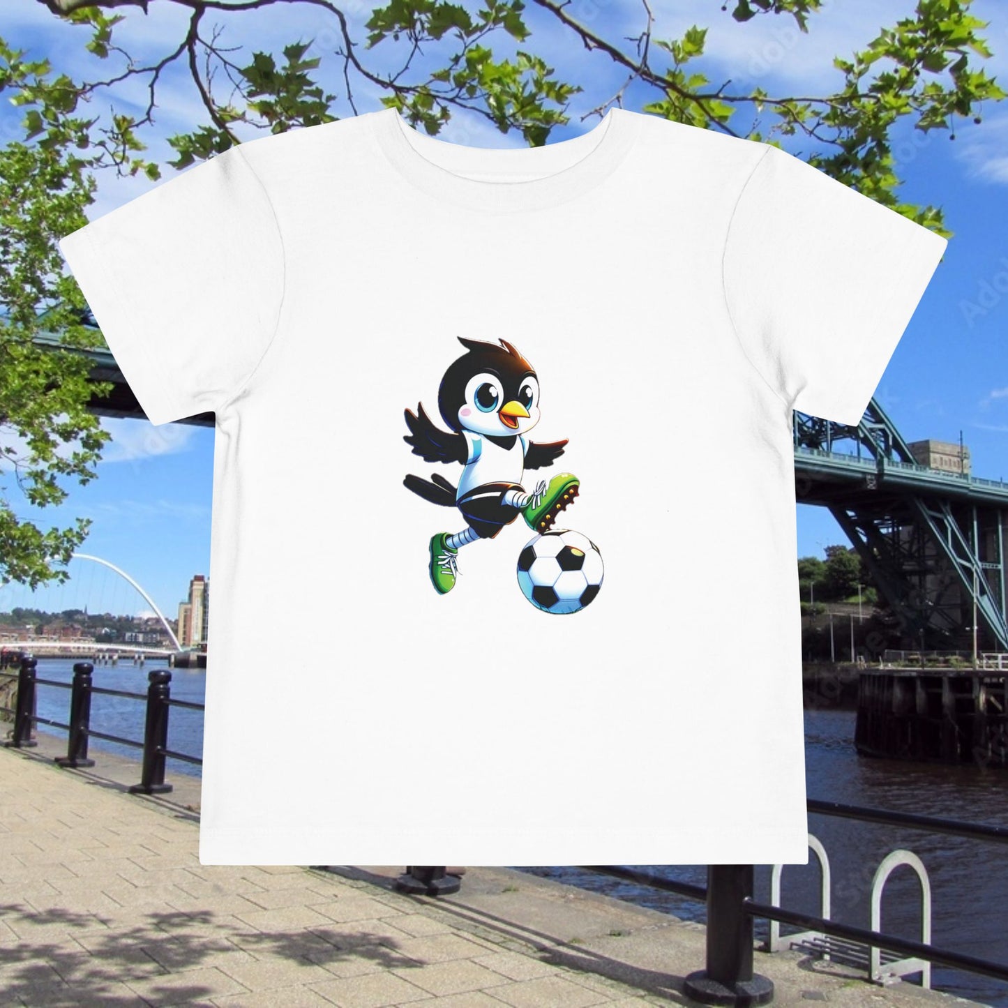 Newcastle United Mini Mag Striker Toddler Tee