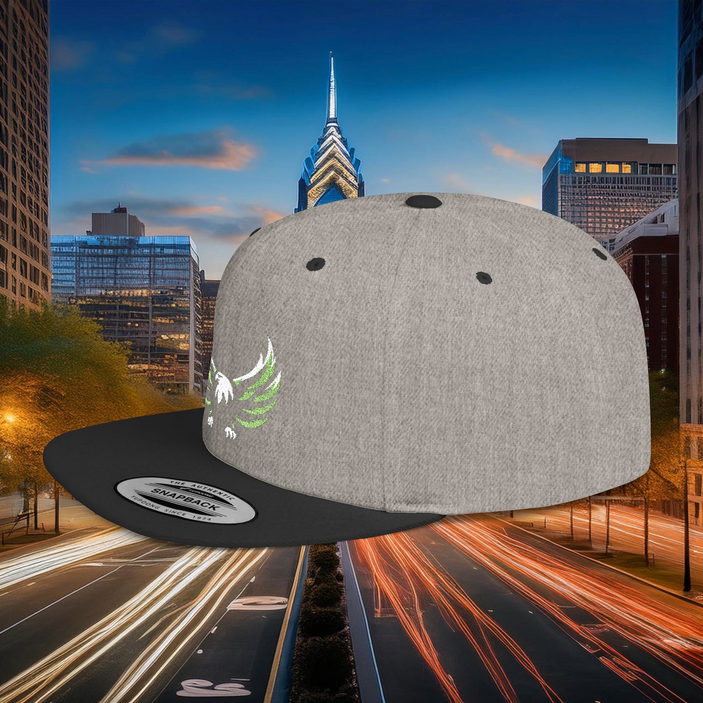 Philadelphia Eagles Logo Flat Bill Snapback