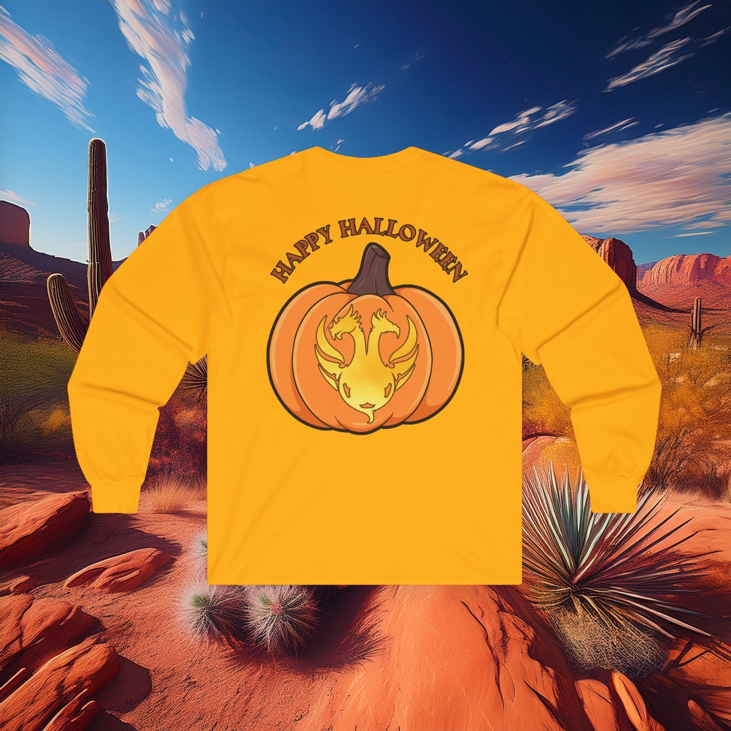 PHX Reds Jack O'Lantern Long Sleeve Tee