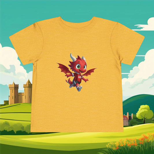 Wrexham Mini Red Dragon Toddler Tee