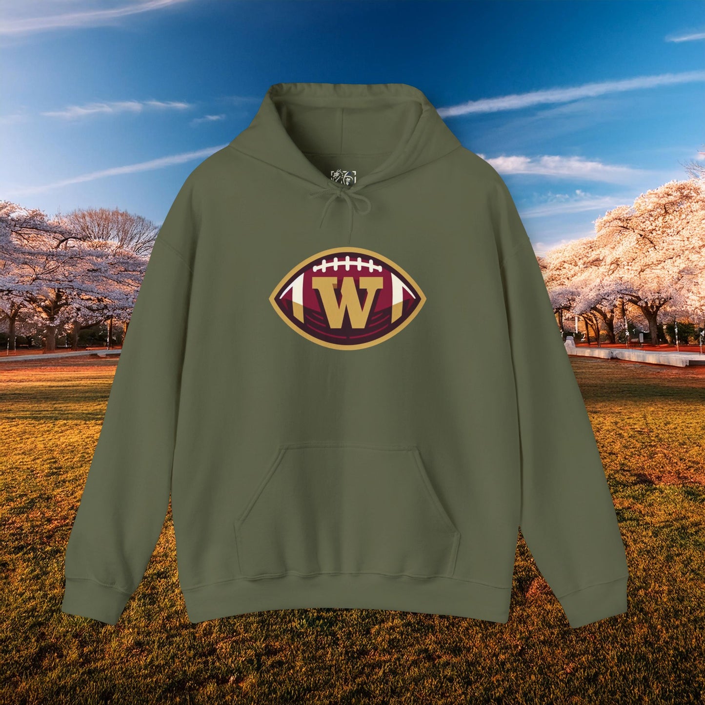Washington Football Logo Hoodie