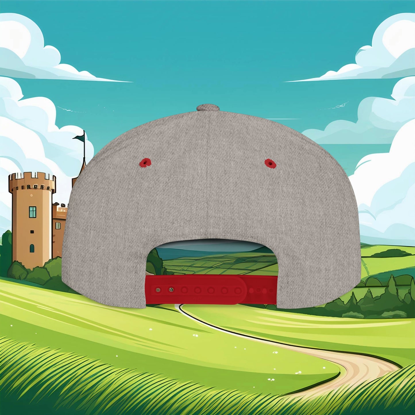 Wrexham Crest Flat Bill Snapback