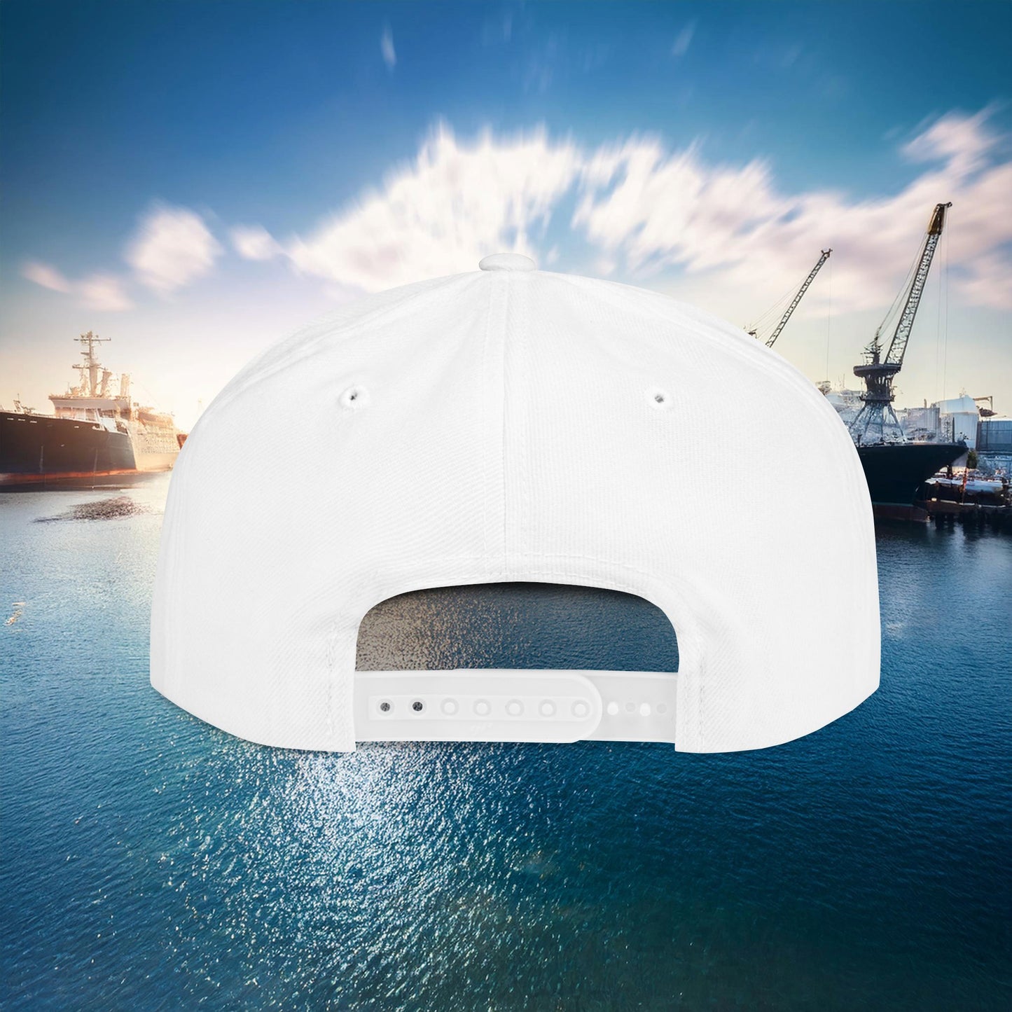 Anchor Flat Bill Snapback