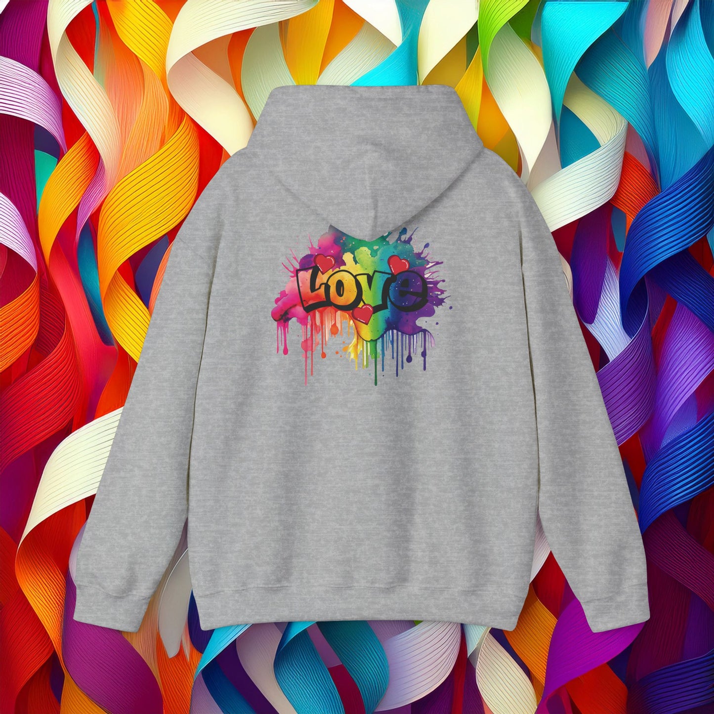 Love Color Bomb Hoodie