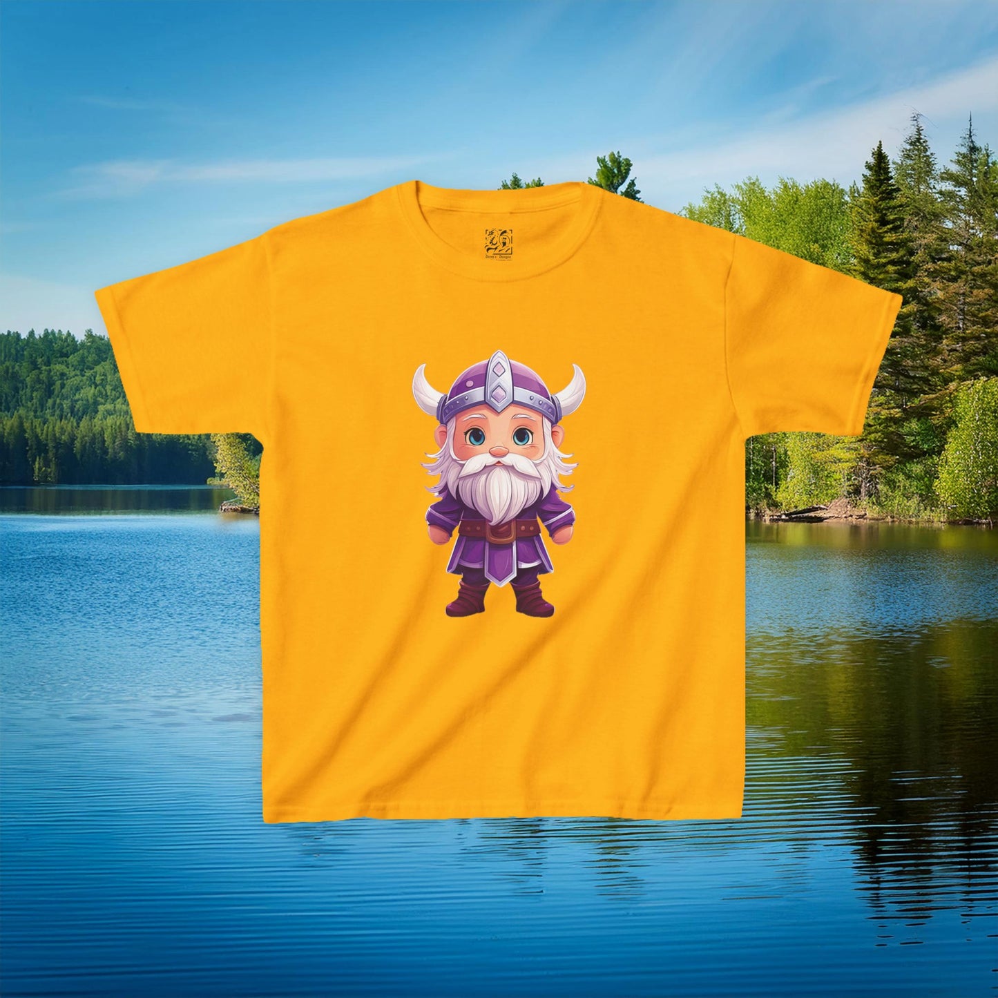Purple Viking Kids Tee