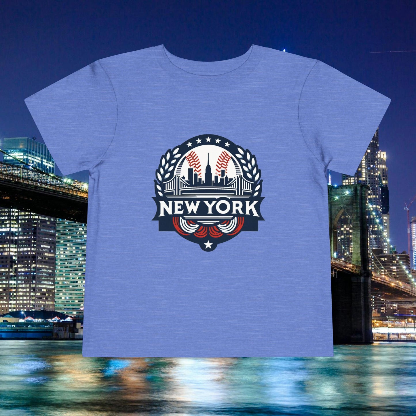 New York Bronx Baseball Toddler Tee