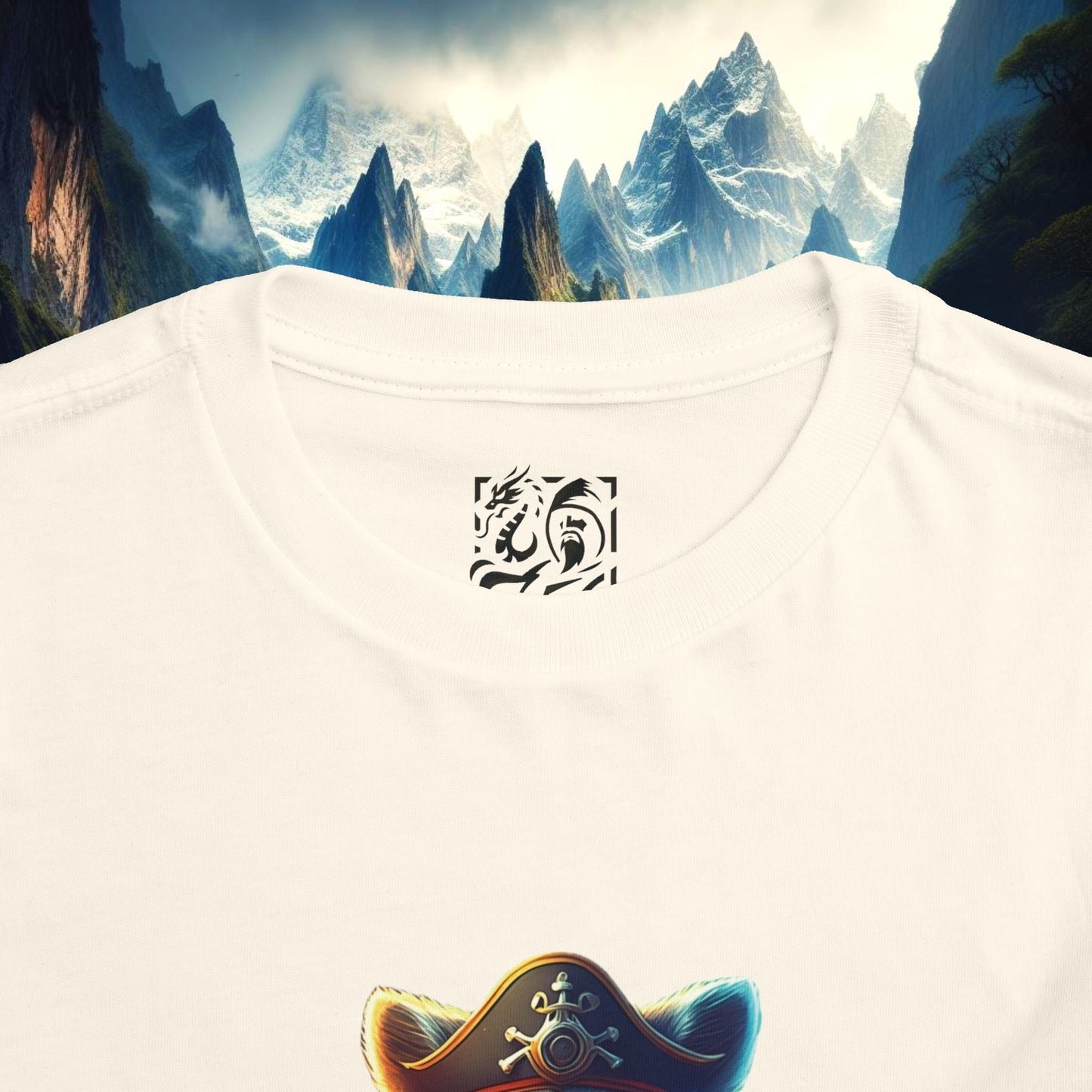 Raccoon Pirate Toddler Tee