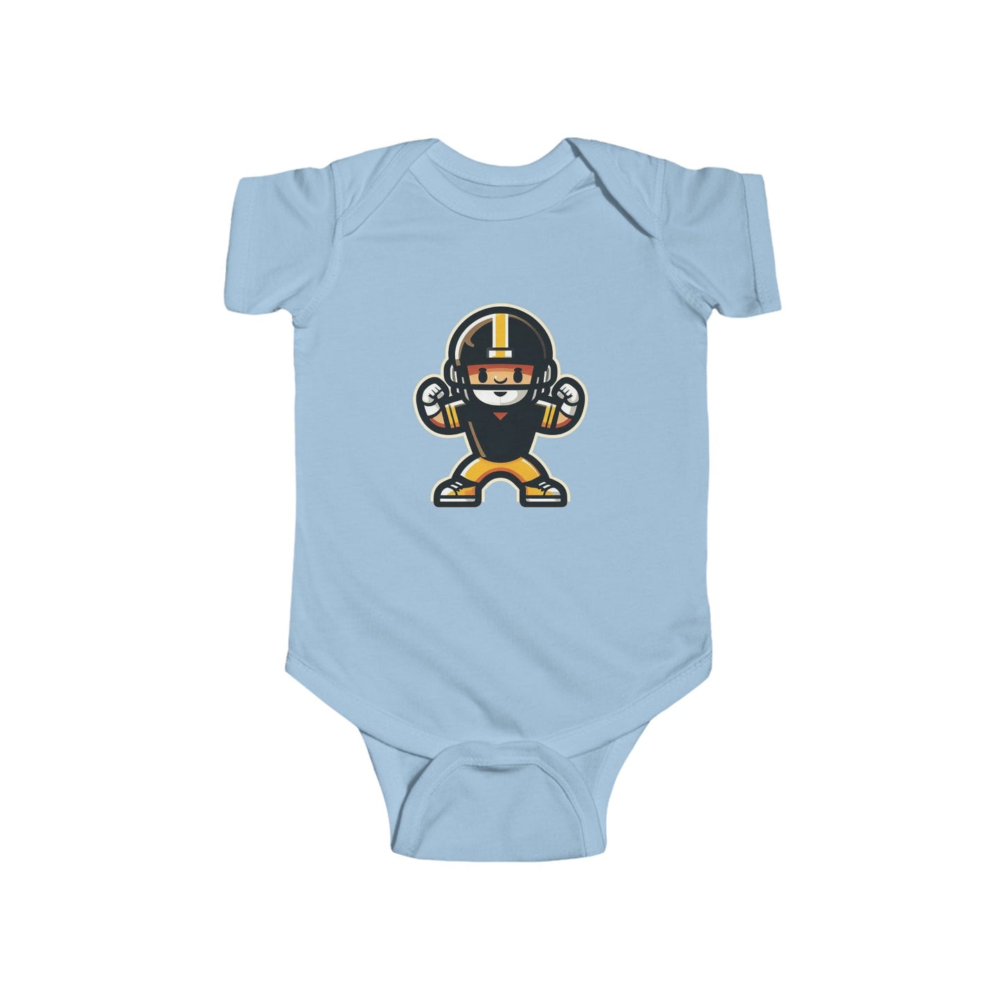 Mini Pittsburgh Football Player Infant Bodysuit