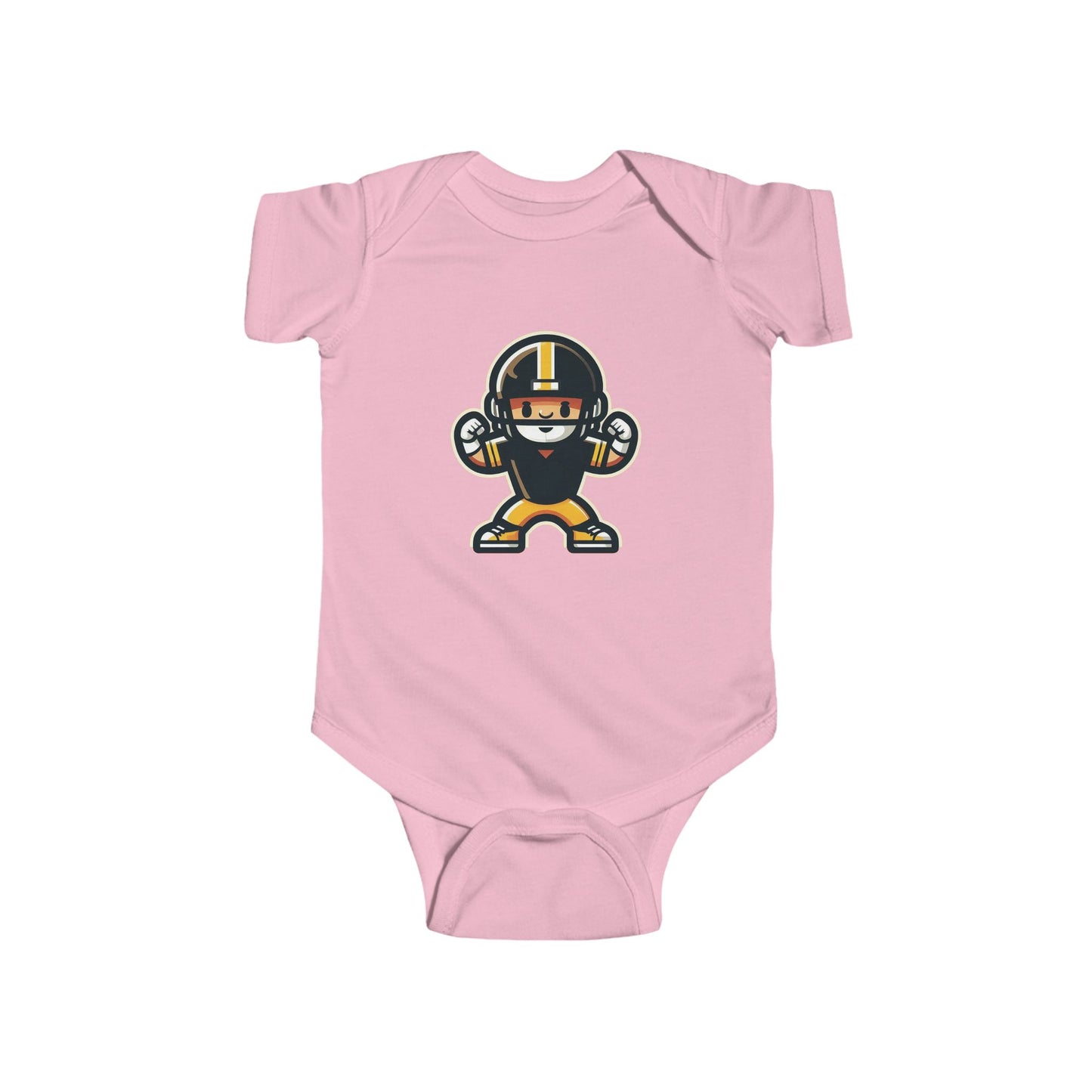 Mini Pittsburgh Football Player Infant Bodysuit