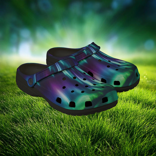 Northern Lights Foam Clogs