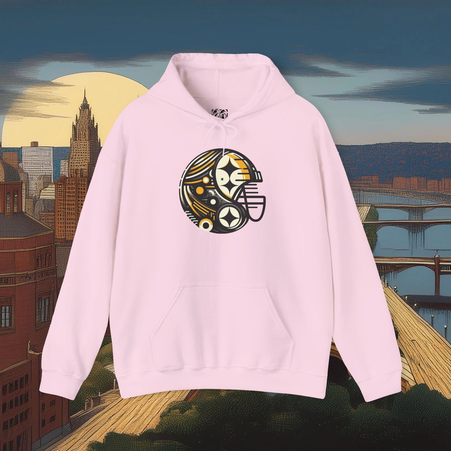 Pittsburgh Football Crest Hoodie