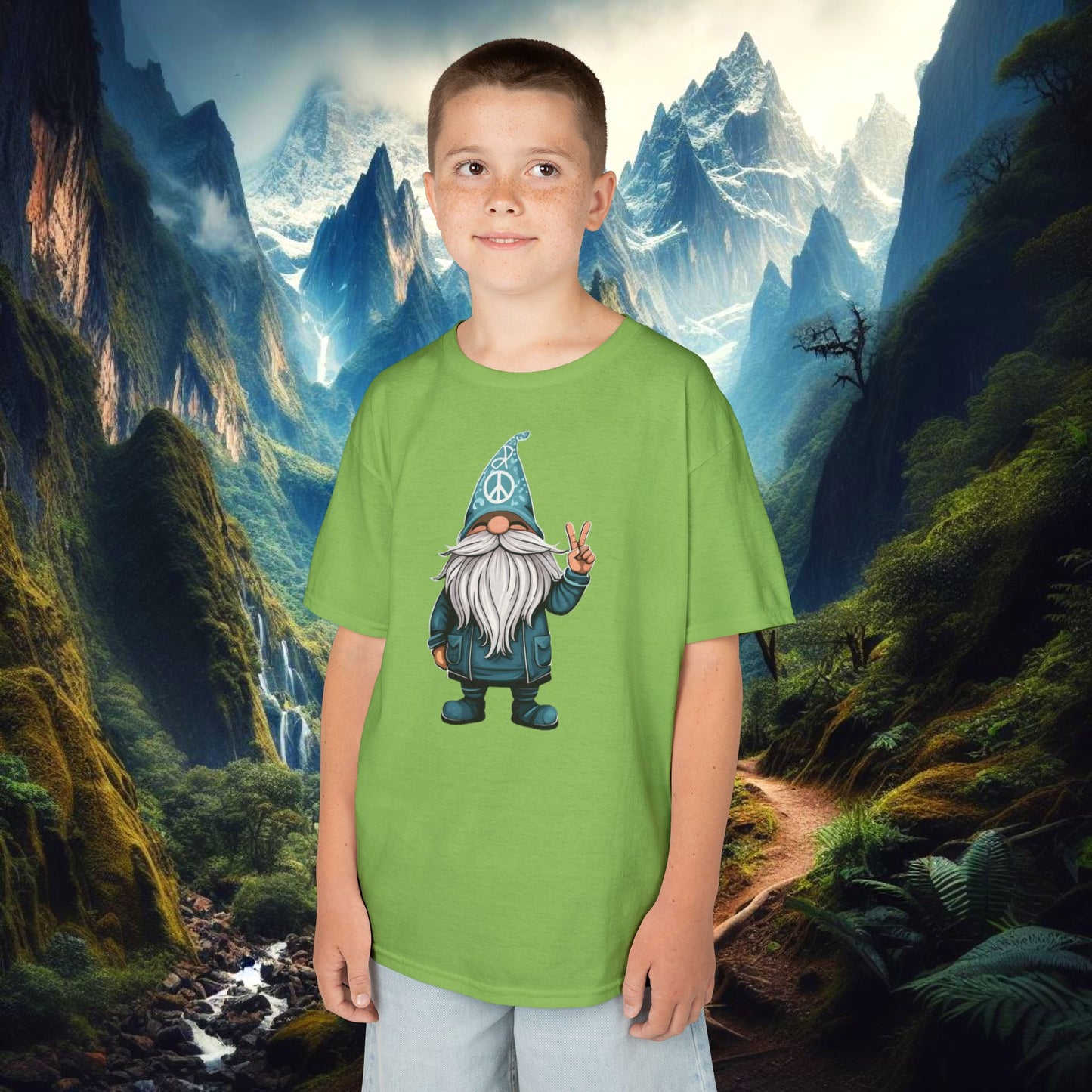 Peace Gnome Kids Tee