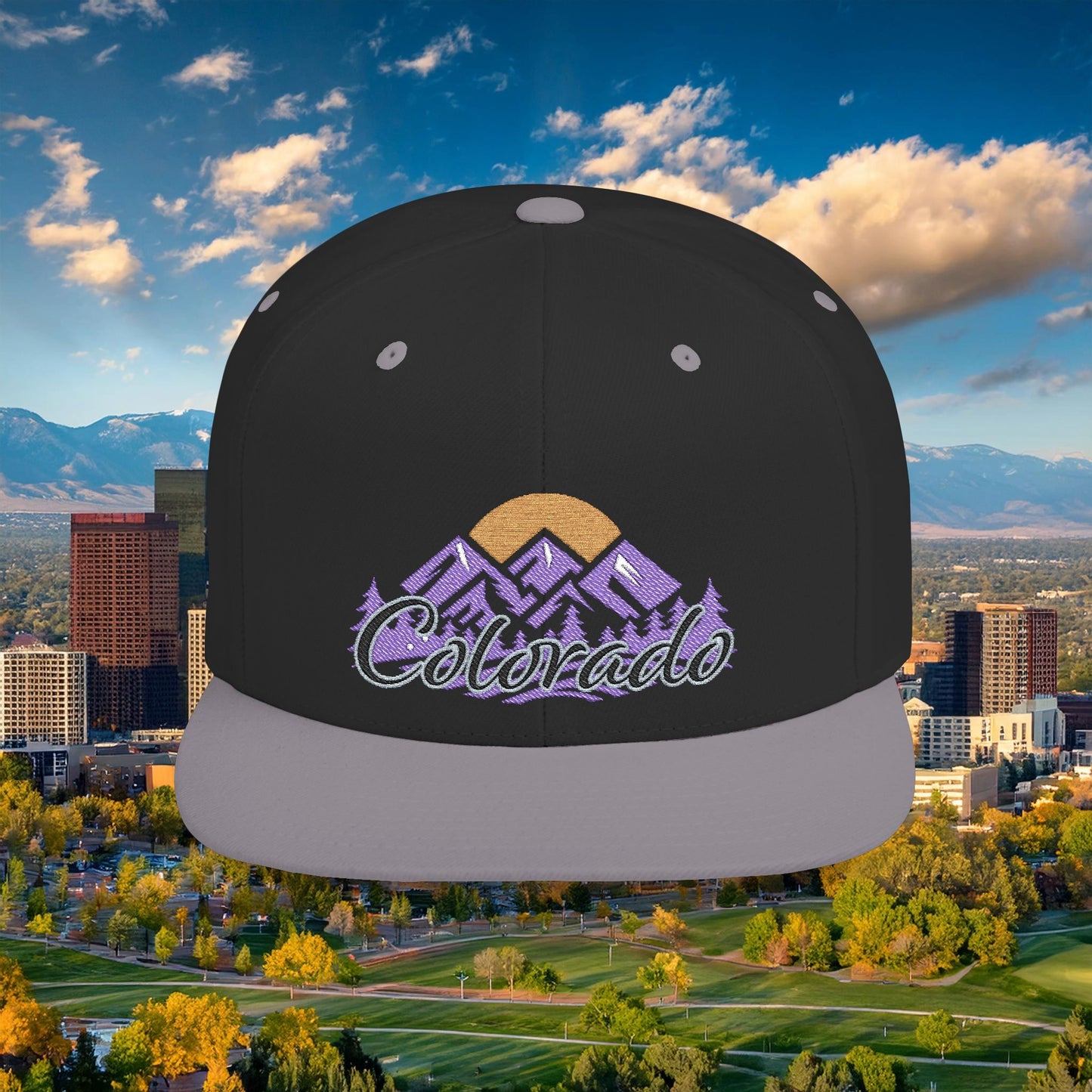 Colorado Baseball Flat Bill Snapback