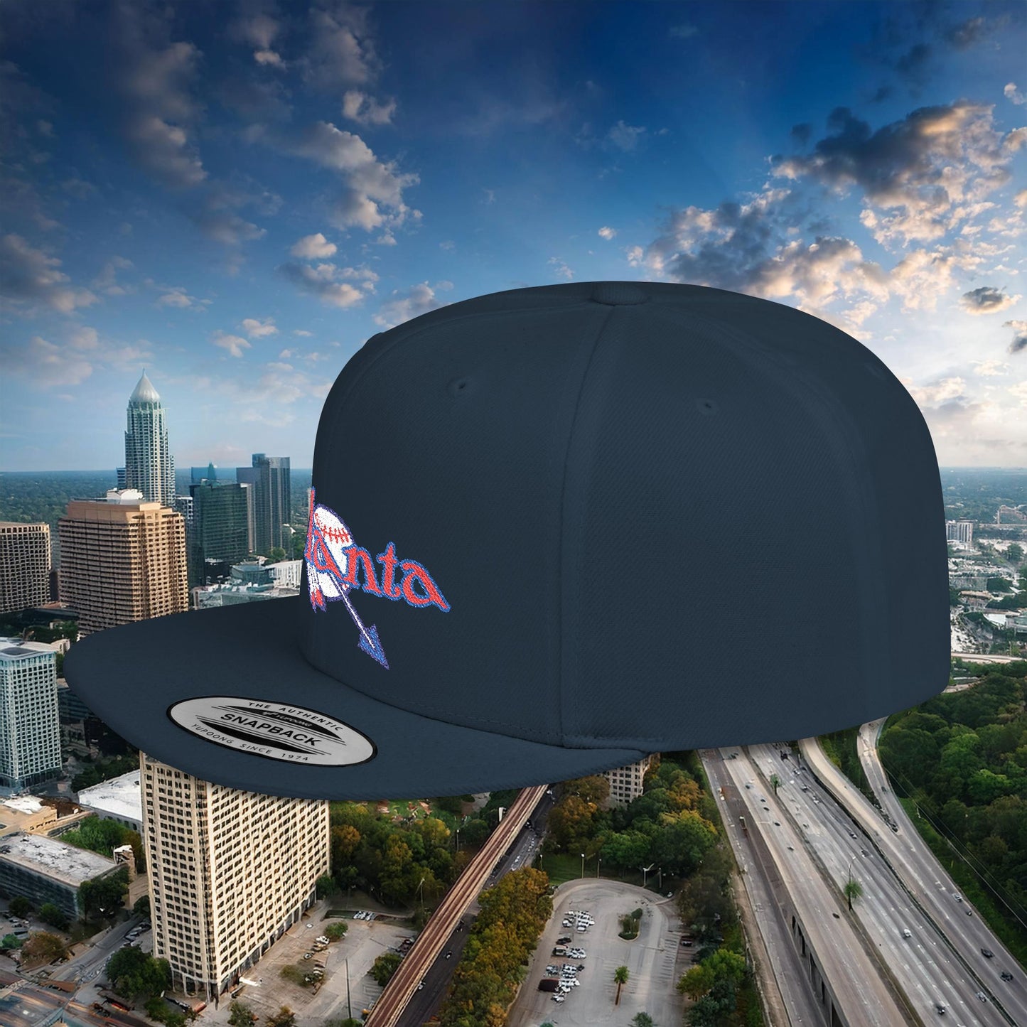 Atlanta Arrow Baseball Flat Bill Snapback