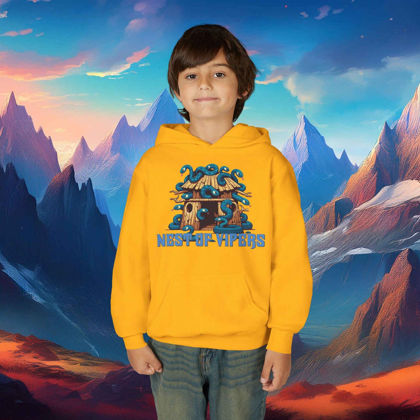 Nest of Vipers Youth Hoodie