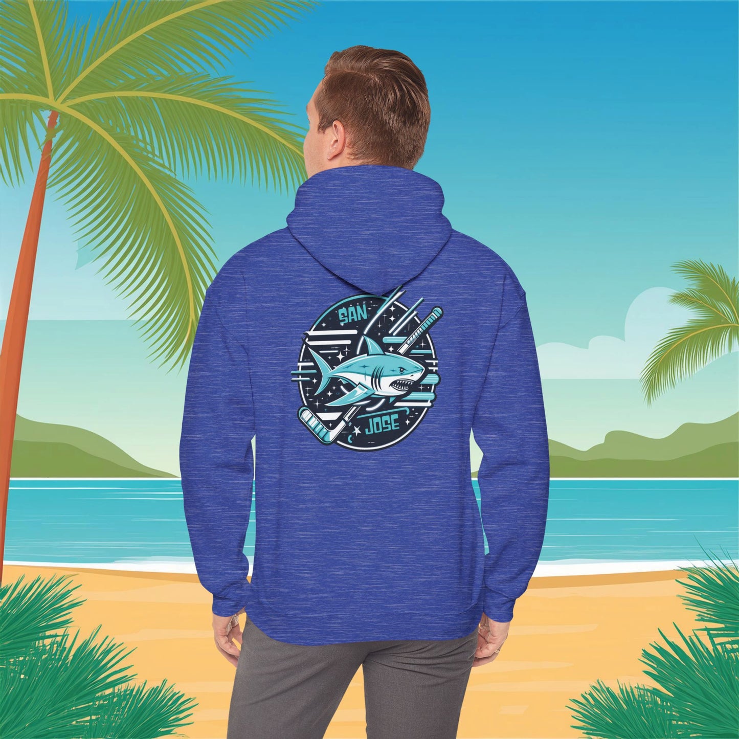 San Jose Hockey Logo Hoodie