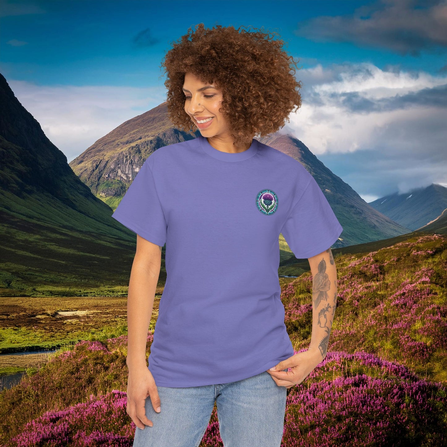 Scotland Tartan Army Tee