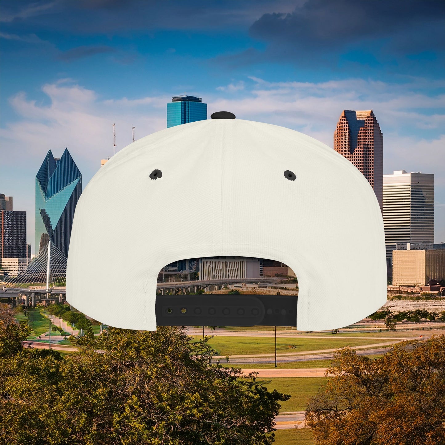 Dallas D Flat Bill Snapback with Star