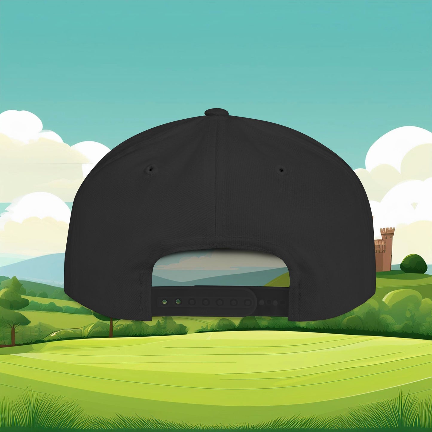 The Cymru Flat Bill Snapback