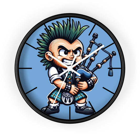 Scottish Punk Wall Clock