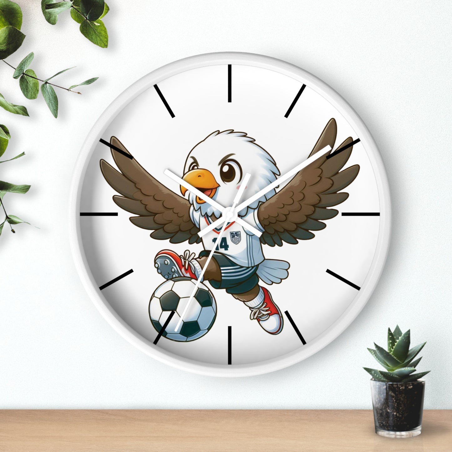 USA Soccer Wall Clock