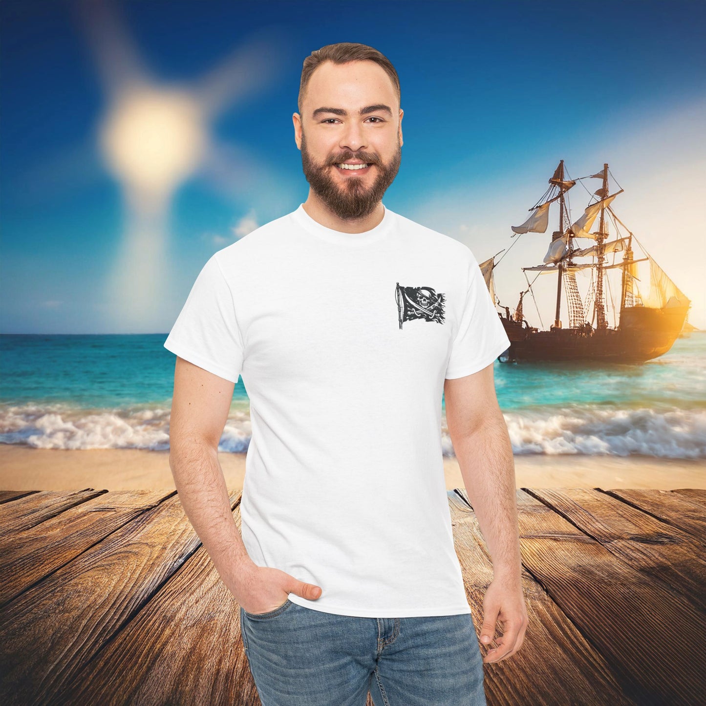 Pirate "Beatings Will Continue" Tee