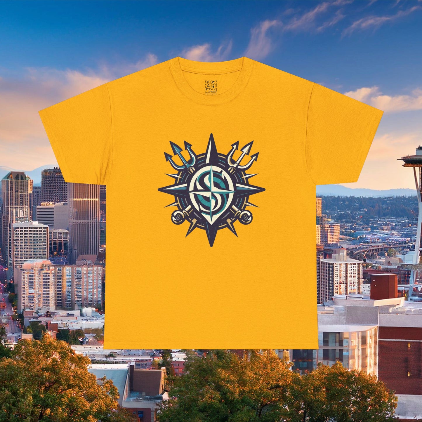 Seattle Baseball Crest Tee