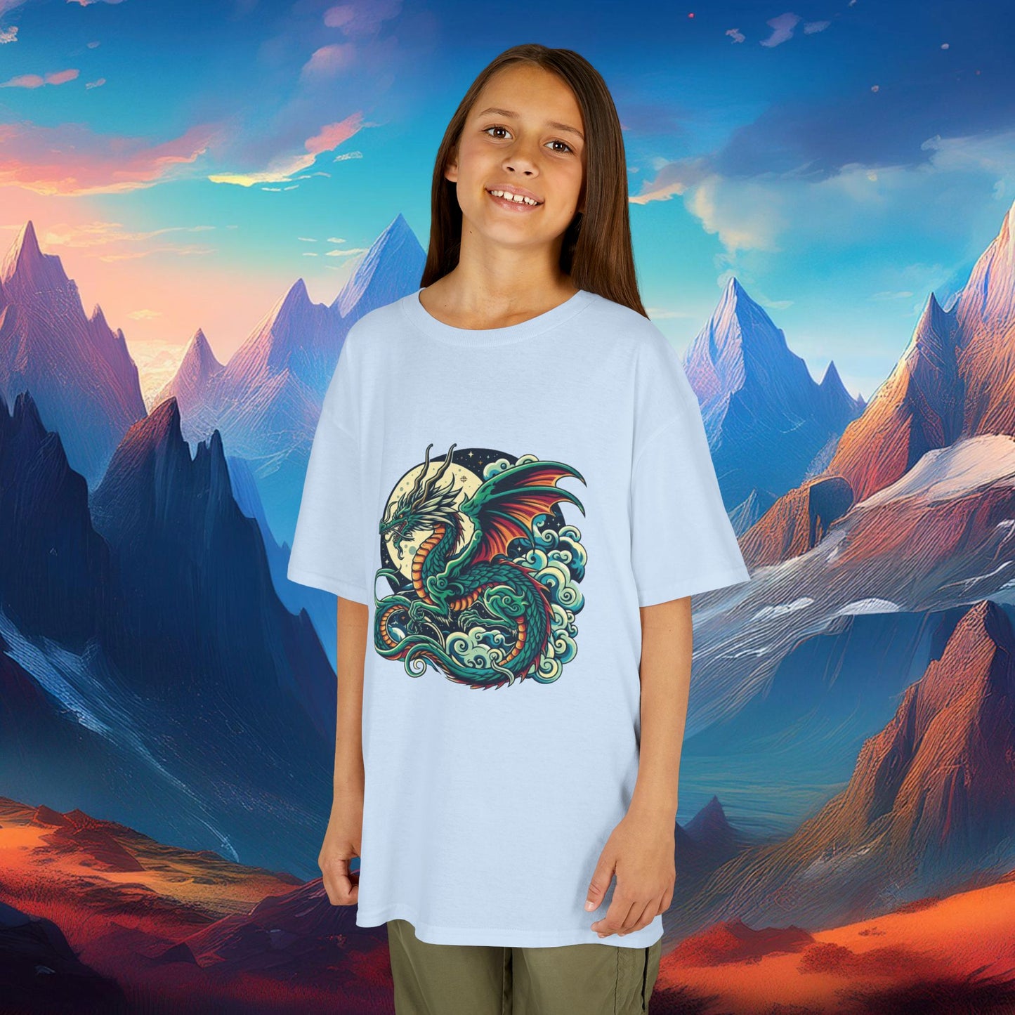 Cloud Dragon Kids Tee