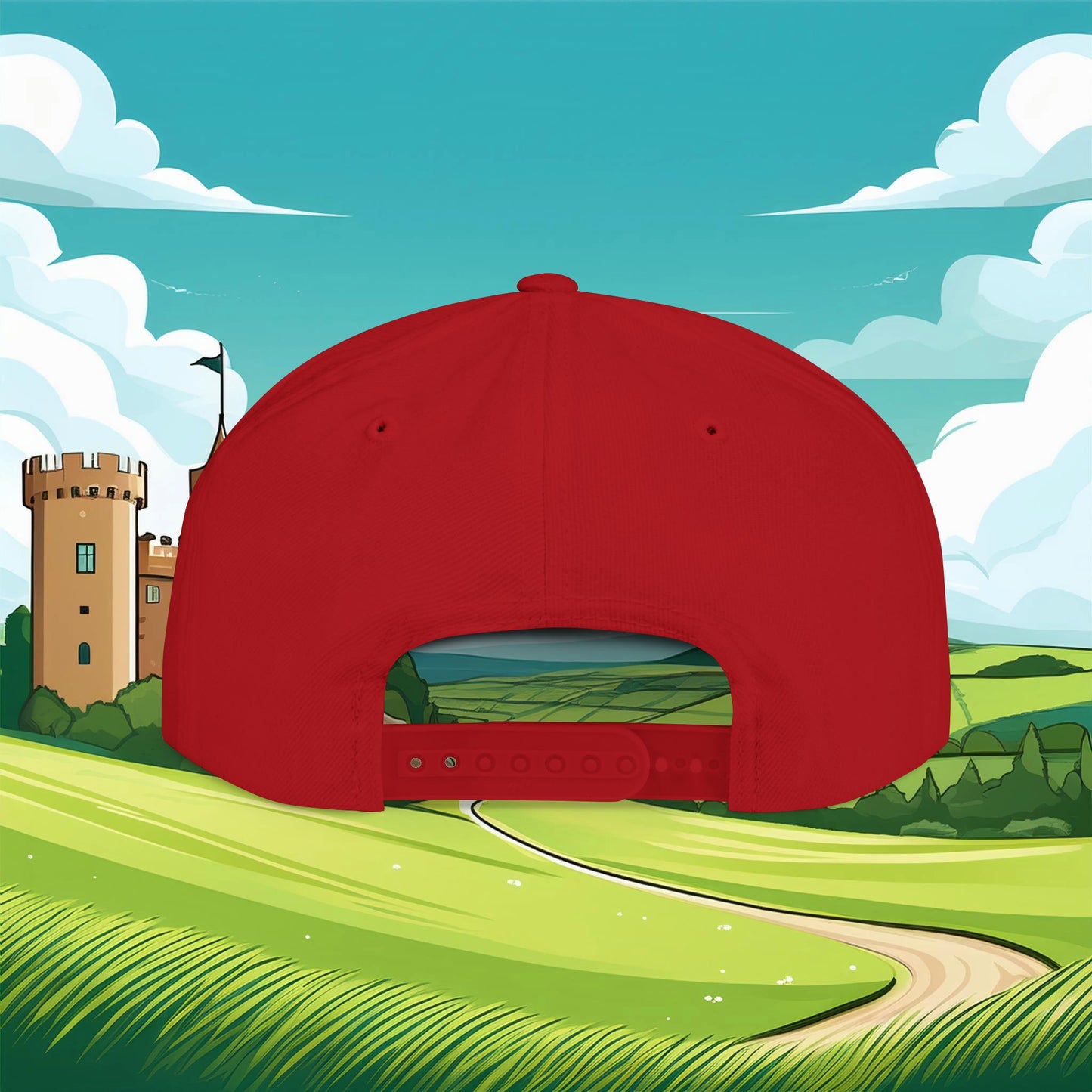 Wrexham Crest Flat Bill Snapback