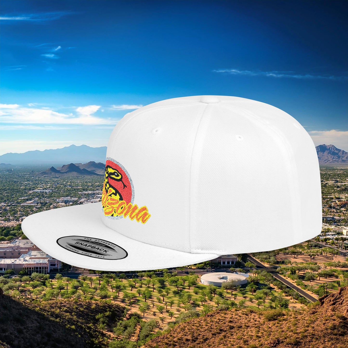 Arizona Baseball Flat Bill Snapback