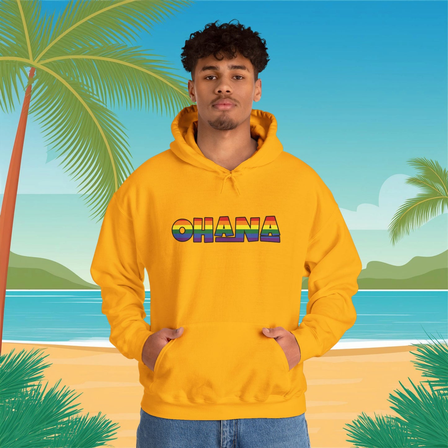 Rainbow Ohana Hoodie