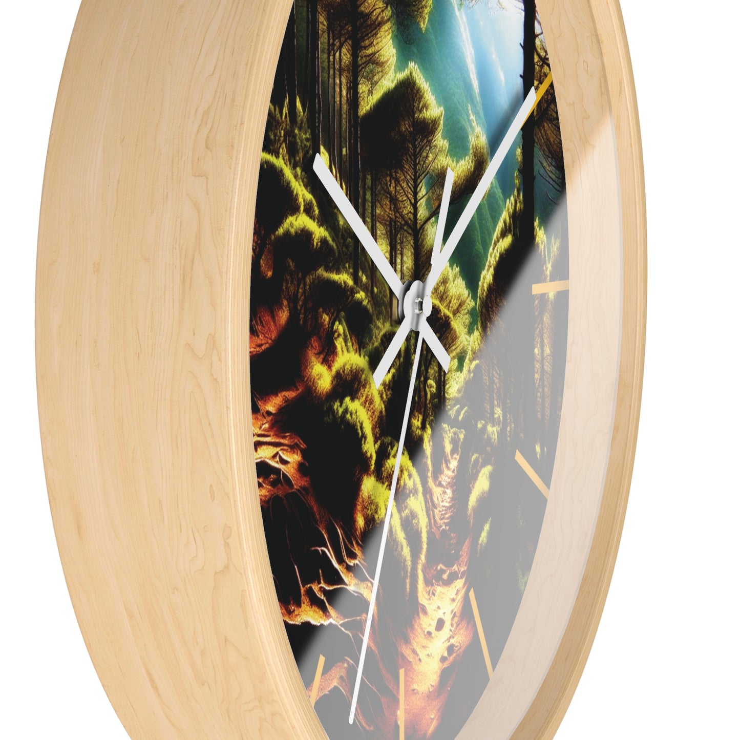 Enchanted Path Wall Clock