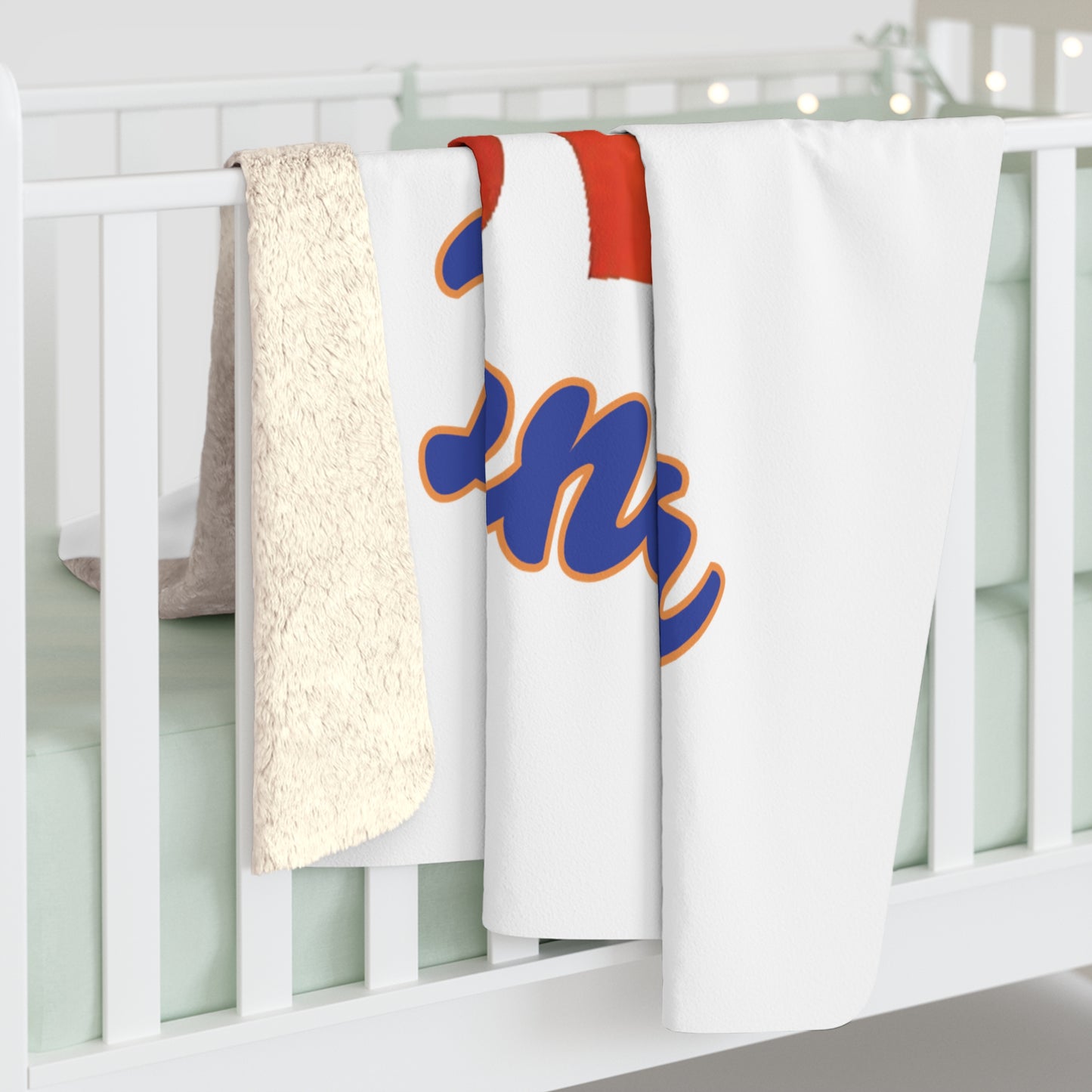 Denver Football Sherpa Fleece Blanket
