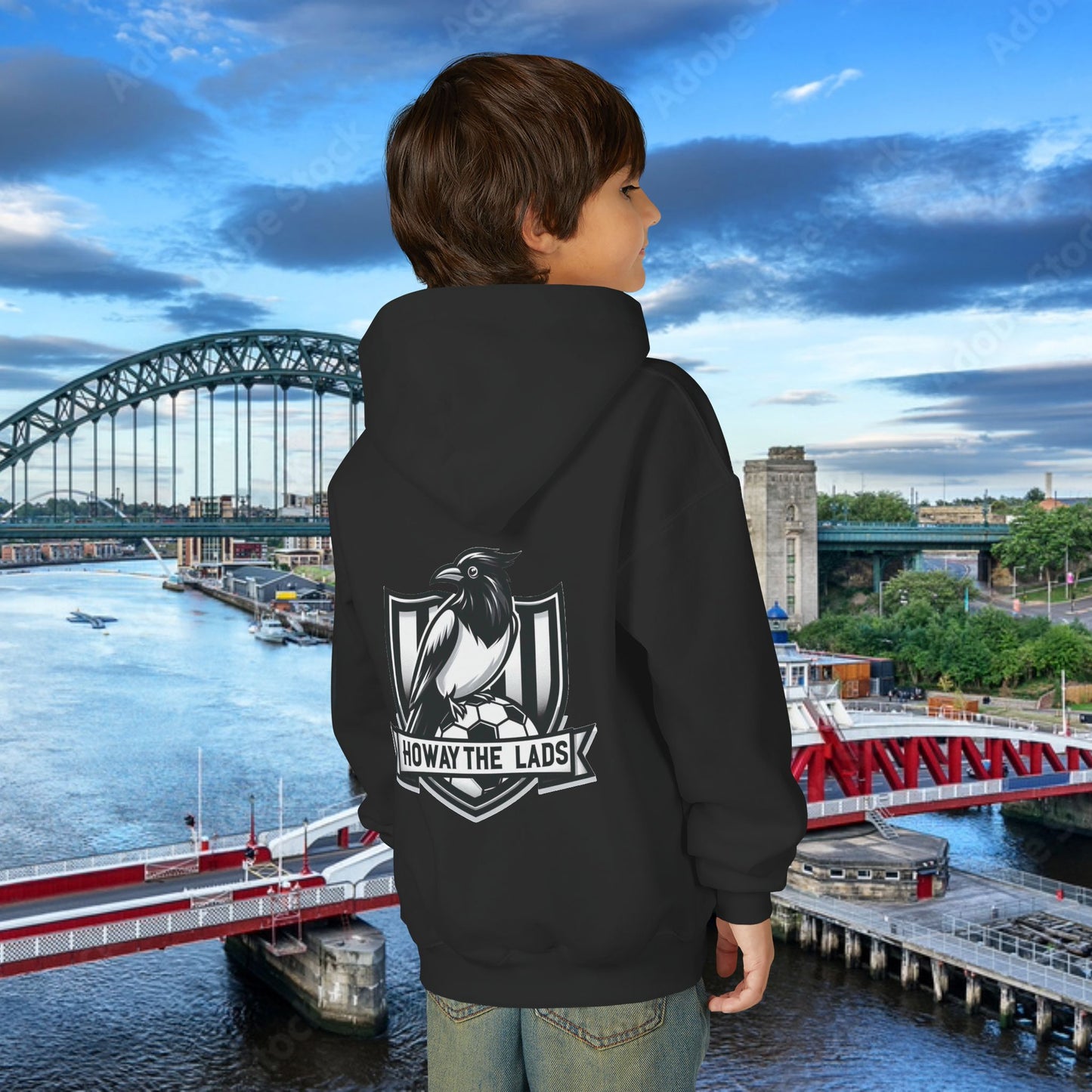 Newcastle United Howay the Lads Youth Hoodie