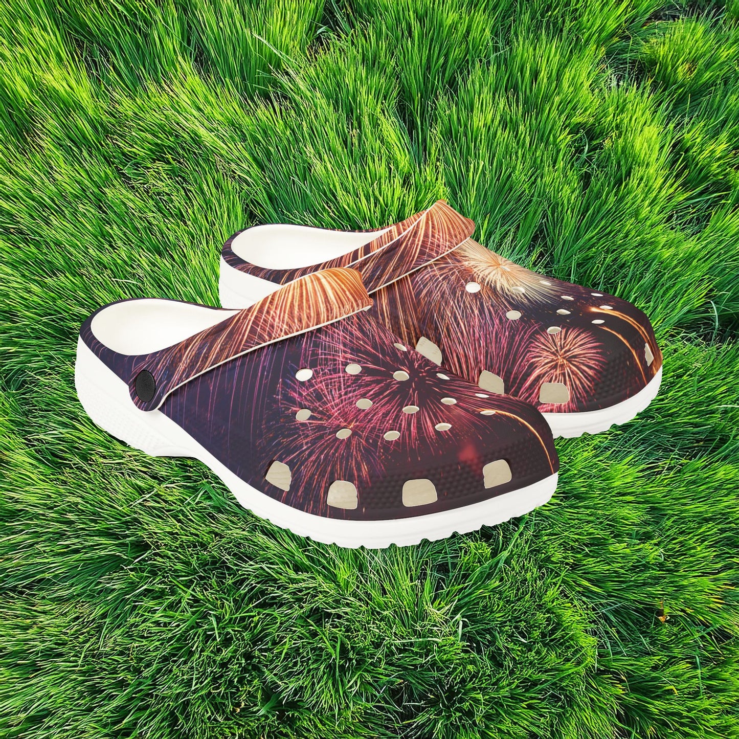 Fireworks Foam Clogs