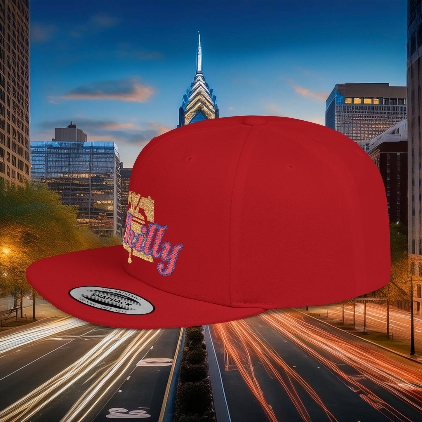Philly Liberty Bell Flat Bill Snapback