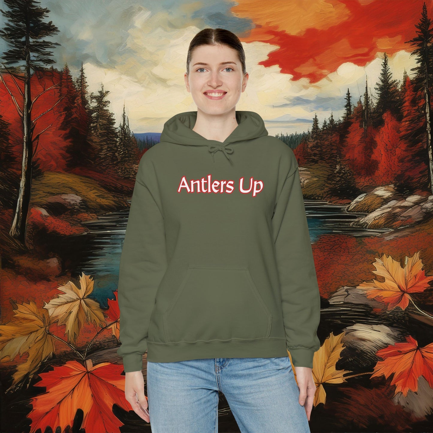 Canadian Moose "Antlers Up" Hoodie