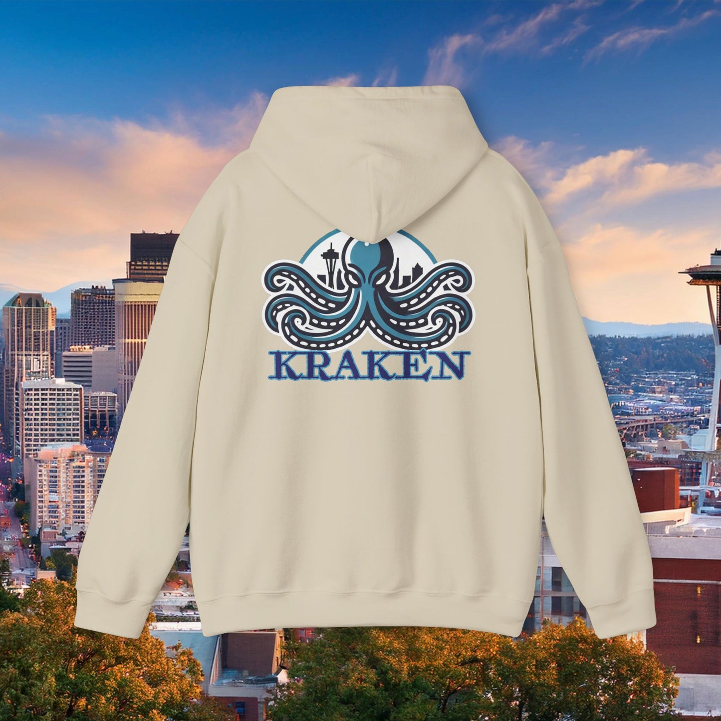 Seattle Hockey Design Hoodie