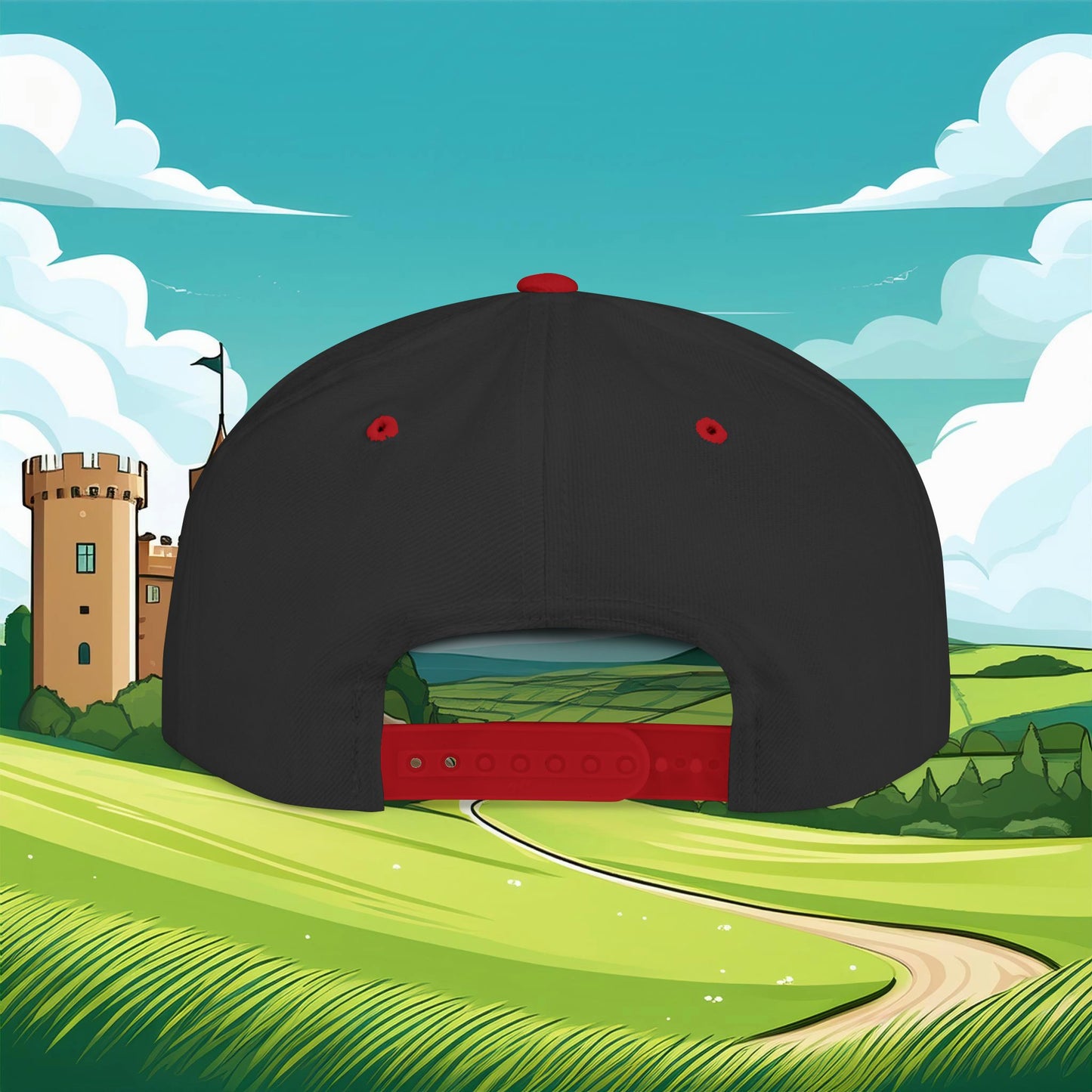 Wrexham Crest Flat Bill Snapback