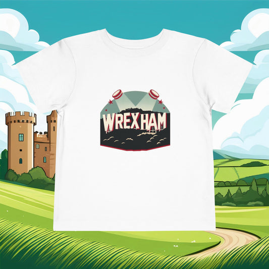 Wrexham Hollywood Sign Toddler Tee