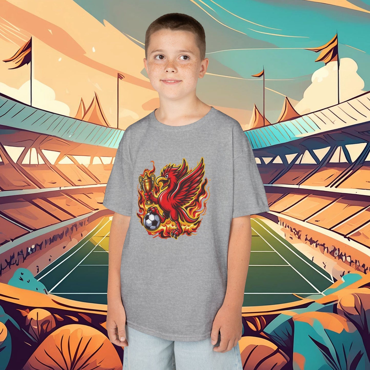 Liverpool Flames Kids Tee