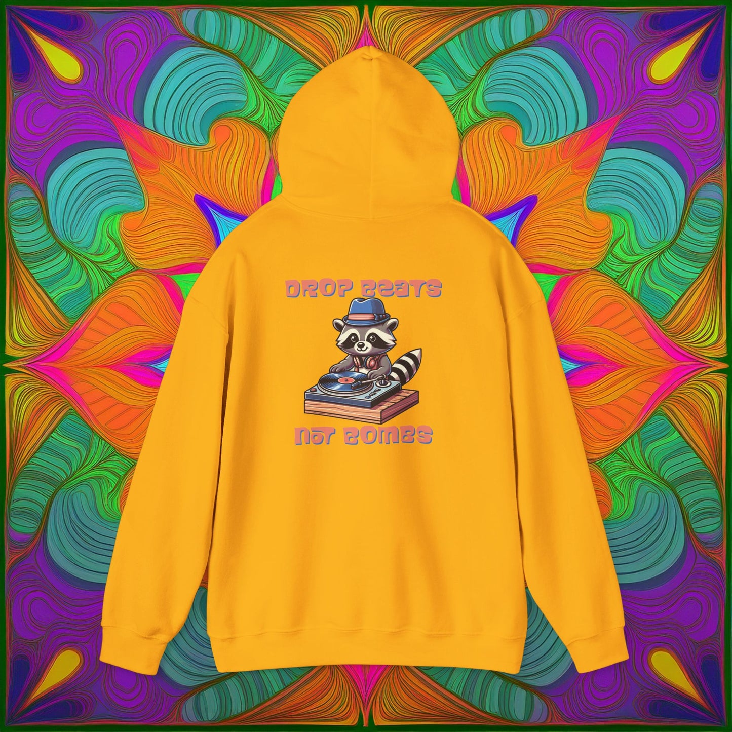 "Beats Not Bombs" Peace Hoodie