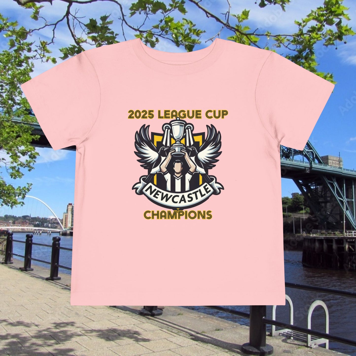 Newcastle Cup Champions Crest Toddler Tee