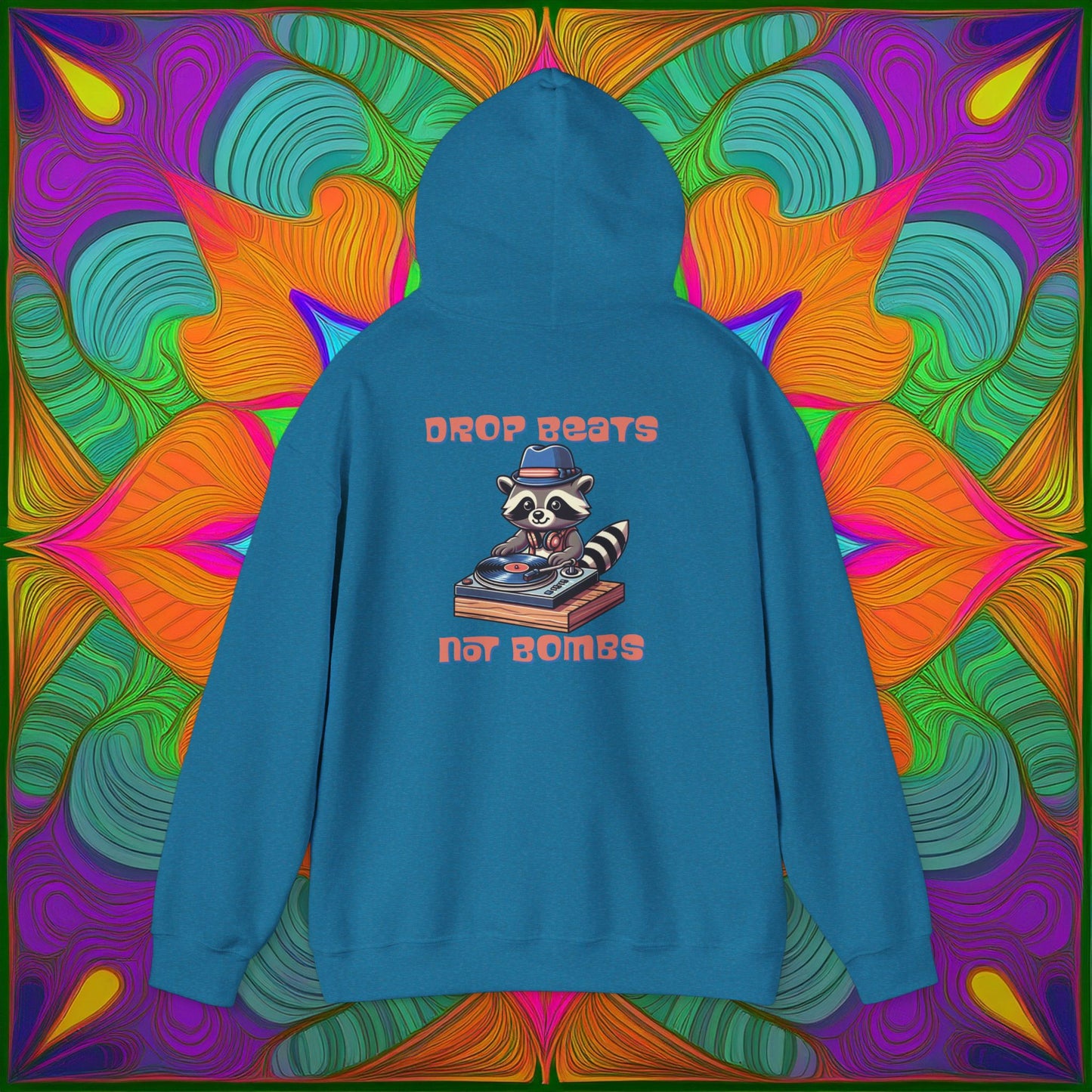 "Beats Not Bombs" Peace Hoodie