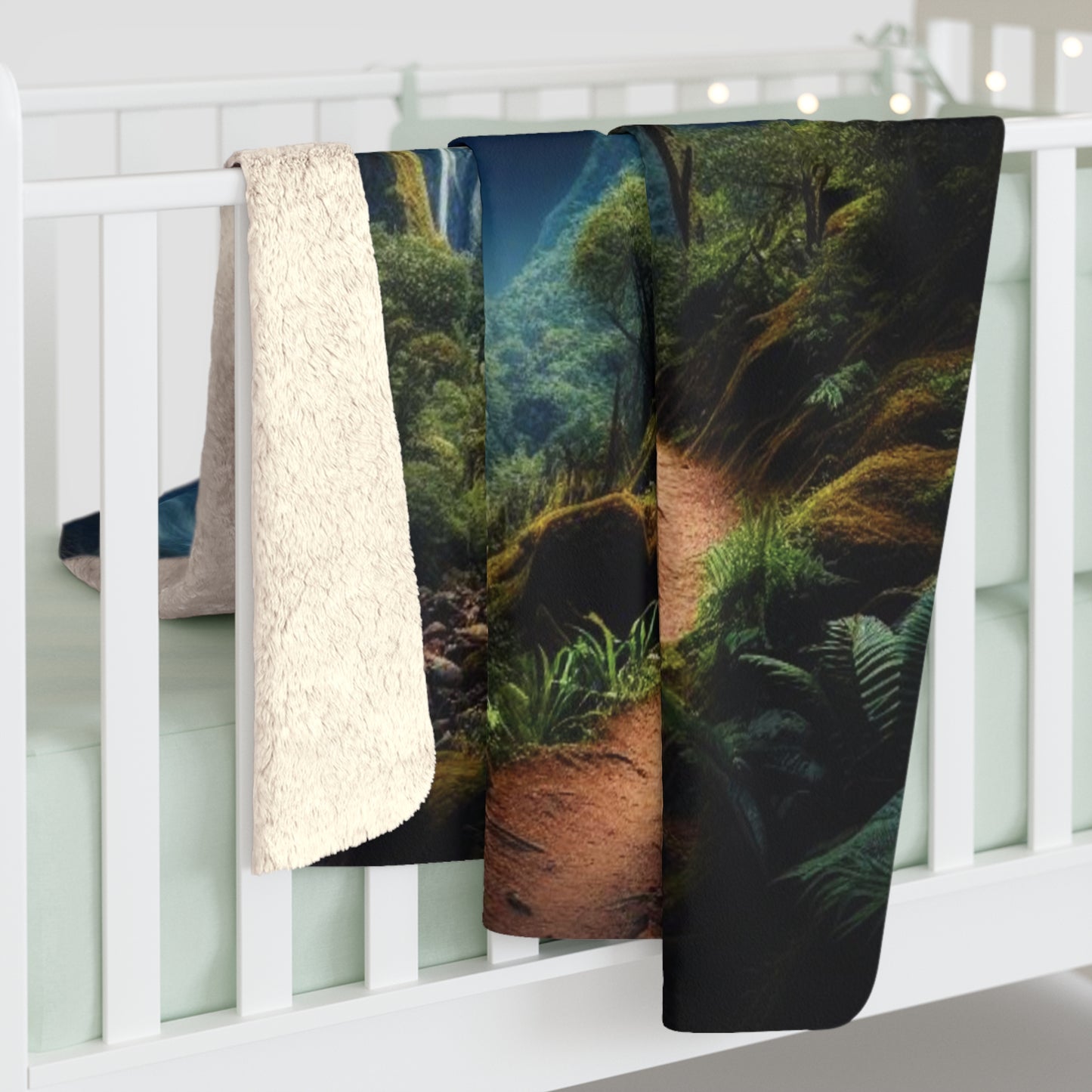Cave of Wonders Sherpa Fleece Blanket